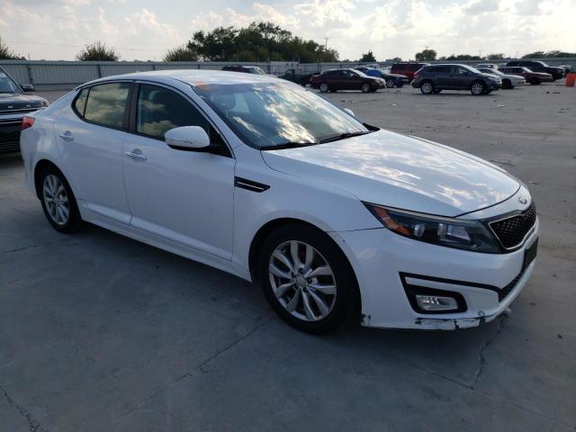 5XXGM4A74FG443264 - 2015 KIA OPTIMA LX WHITE photo 4