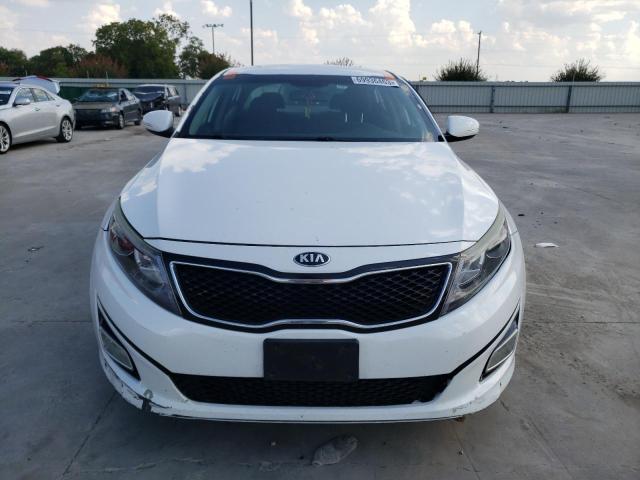 5XXGM4A74FG443264 - 2015 KIA OPTIMA LX WHITE photo 5