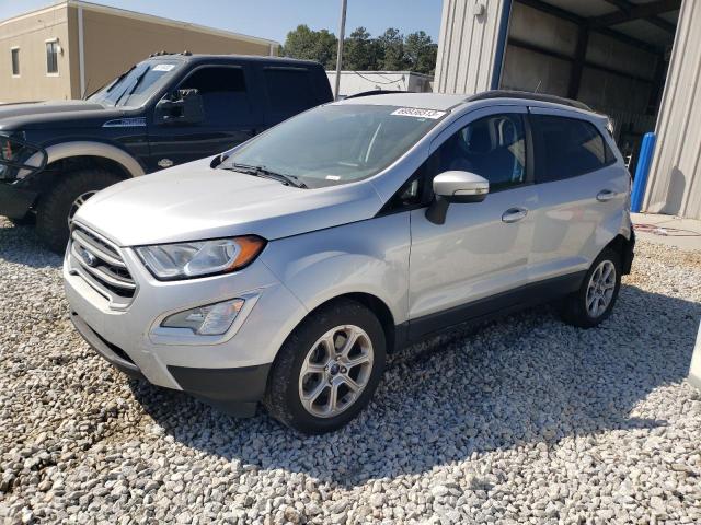 MAJ3P1TE6JC179379 - 2018 FORD ECOSPORT SE SILVER photo 1