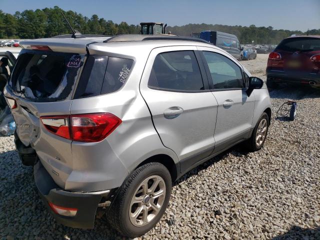 MAJ3P1TE6JC179379 - 2018 FORD ECOSPORT SE SILVER photo 3