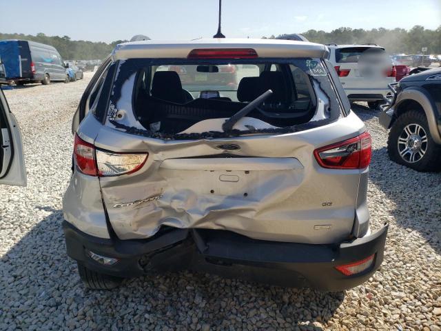MAJ3P1TE6JC179379 - 2018 FORD ECOSPORT SE SILVER photo 6