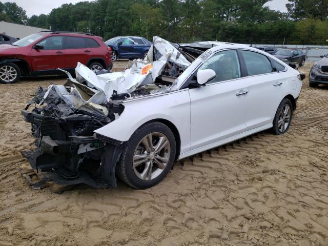 5NPE34AF6KH775528 - 2019 HYUNDAI SONATA LIMITED WHITE photo 1