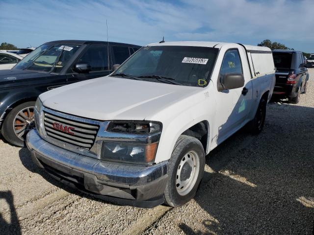 1GTC5LF99B8135813 - 2011 GMC CANYON WHITE photo 1