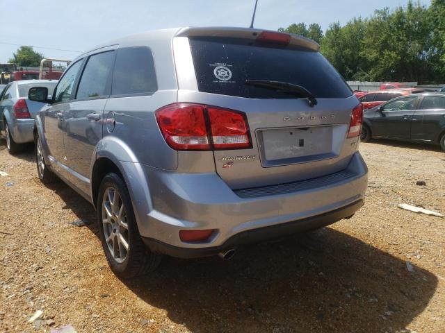 3C4PDDEG0JT390005 - 2018 DODGE JOURNEY GT GRAY photo 3