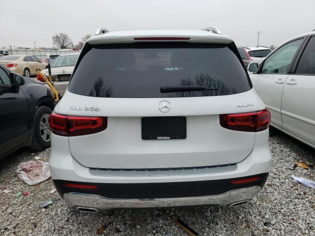 W1N4M4HB2LW030890 - 2020 MERCEDES-BENZ GLB 250 4MATIC WHITE photo 6