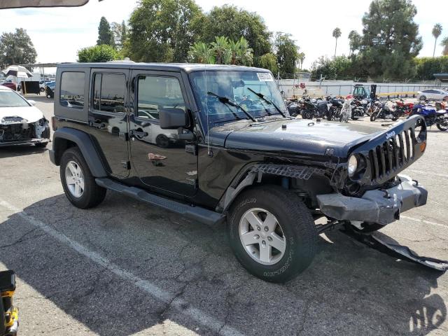 1J4GA39148L569334 - 2008 JEEP WRANGLER U X BLACK photo 4