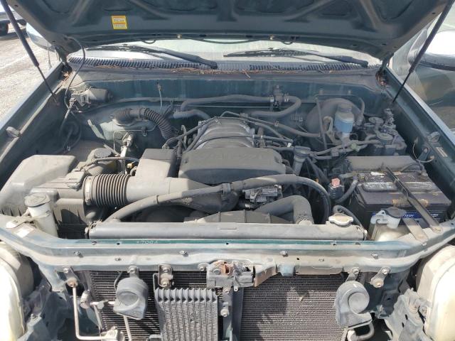 5TBRT34121S218404 - 2001 TOYOTA TUNDRA ACCESS CAB მწვანე ფოტო 11