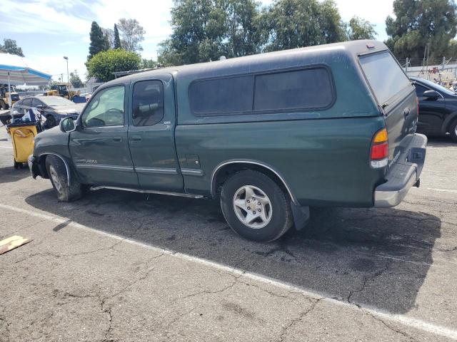 5TBRT34121S218404 - 2001 TOYOTA TUNDRA ACCESS CAB მწვანე ფოტო 2