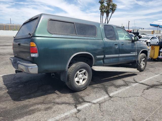 5TBRT34121S218404 - 2001 TOYOTA TUNDRA ACCESS CAB მწვანე ფოტო 3