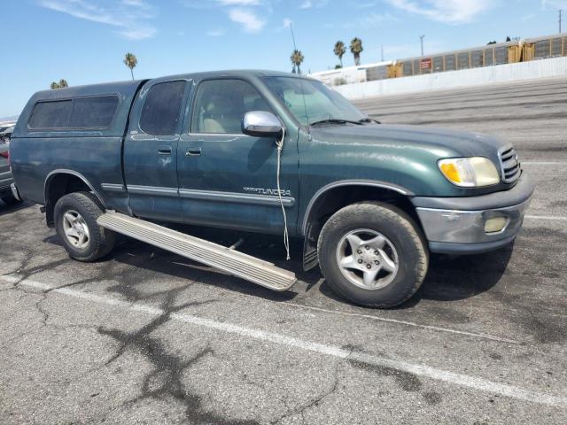 5TBRT34121S218404 - 2001 TOYOTA TUNDRA ACCESS CAB მწვანე ფოტო 4