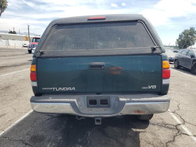 5TBRT34121S218404 - 2001 TOYOTA TUNDRA ACCESS CAB მწვანე ფოტო 6