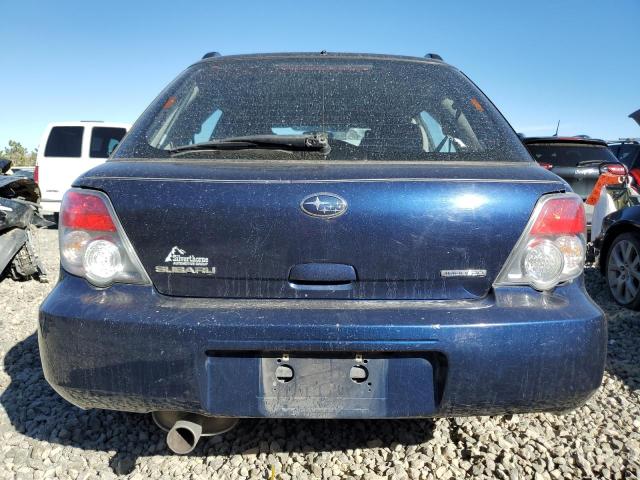 JF1GG67686H811844 - 2006 SUBARU IMPREZA 2.5I SPORTS WAGON BLUE photo 6