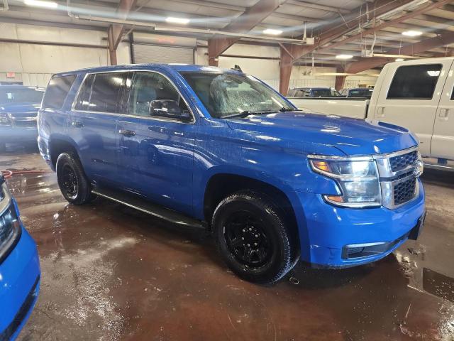 1GNSKDEC6JR311529 - 2018 CHEVROLET TAHOE POLICE 蓝色 照片 4