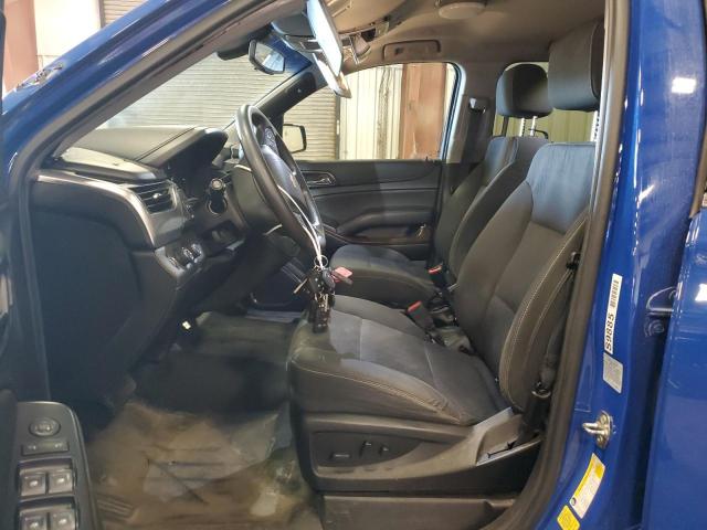 1GNSKDECXKR401431 - 2019 CHEVROLET TAHOE POLICE Niebieski zdjęcie 7