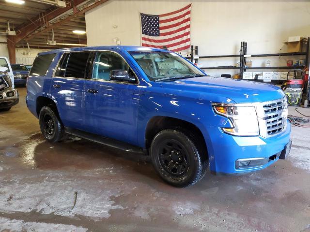 1GNSKDEC7KR398956 - 2019 CHEVROLET TAHOE POLICE 蓝色 照片 4