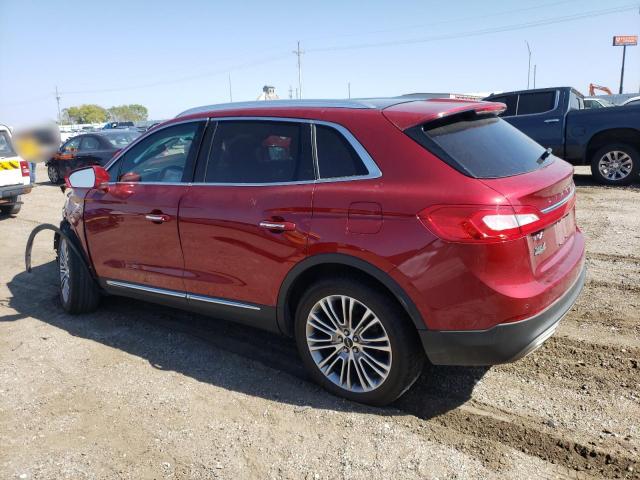 2LMTJ8LR3GBL88613 - 2016 LINCOLN MKX RESERVE 红色 照片 2
