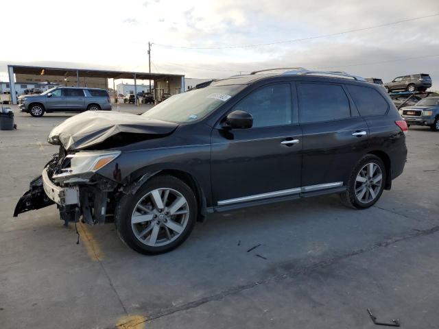5N1AR2MN2EC682747 - 2014 NISSAN PATHFINDER S BLACK photo 1