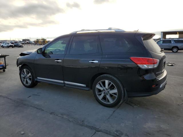 5N1AR2MN2EC682747 - 2014 NISSAN PATHFINDER S BLACK photo 2