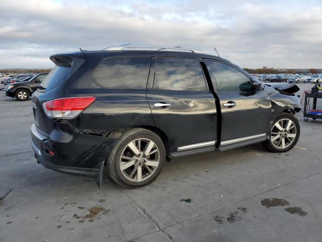 5N1AR2MN2EC682747 - 2014 NISSAN PATHFINDER S BLACK photo 3