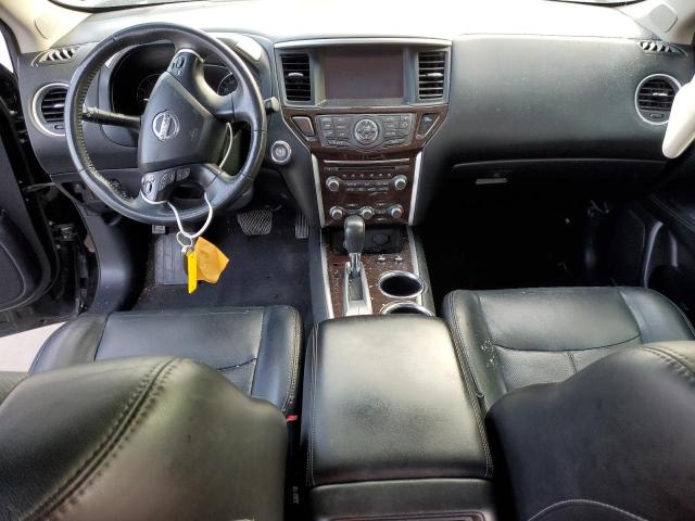 5N1AR2MN2EC682747 - 2014 NISSAN PATHFINDER S BLACK photo 8