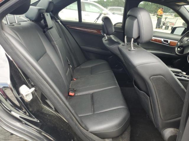 WDDGF8BB2BR144096 - 2011 MERCEDES-BENZ C 300 4MATIC BLACK photo 10