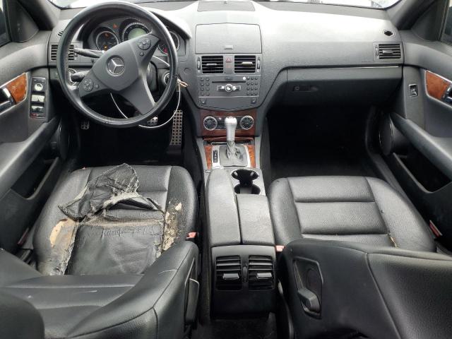 WDDGF8BB2BR144096 - 2011 MERCEDES-BENZ C 300 4MATIC BLACK photo 8