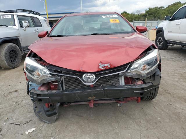 5YFBURHE6GP504179 - 2016 TOYOTA COROLLA L RED photo 5