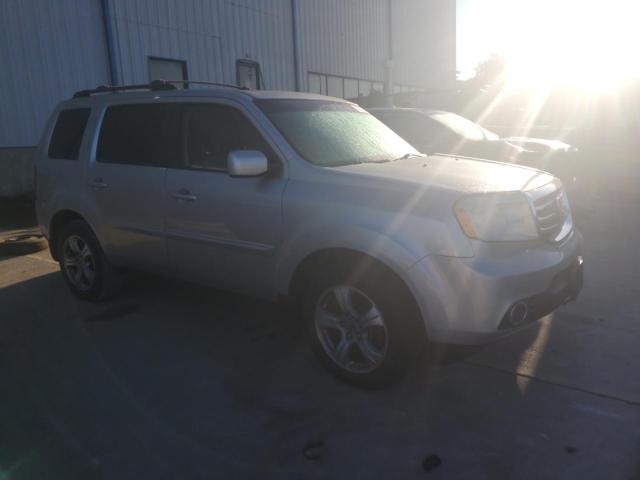5FNYF4H64DB034855 - 2013 HONDA PILOT EXL Gümüş foto 4
