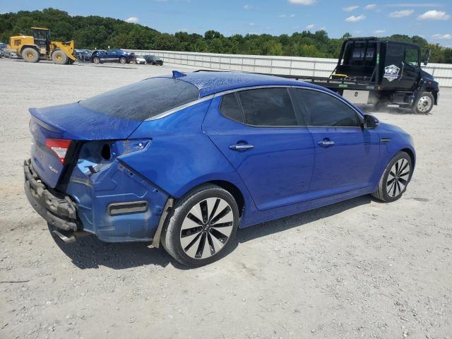 5XXGR4A68DG211479 - 2013 KIA OPTIMA SX BLUE photo 3