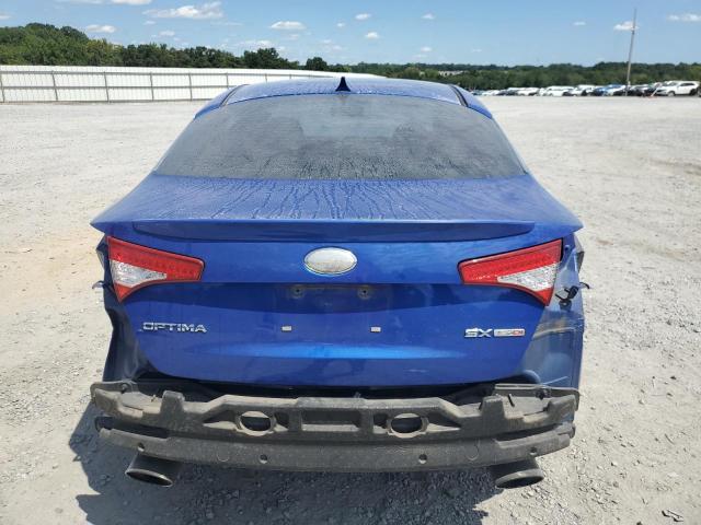 5XXGR4A68DG211479 - 2013 KIA OPTIMA SX BLUE photo 6