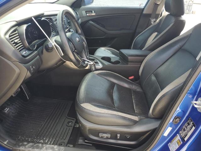 5XXGR4A68DG211479 - 2013 KIA OPTIMA SX BLUE photo 7