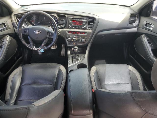 5XXGR4A68DG211479 - 2013 KIA OPTIMA SX BLUE photo 8