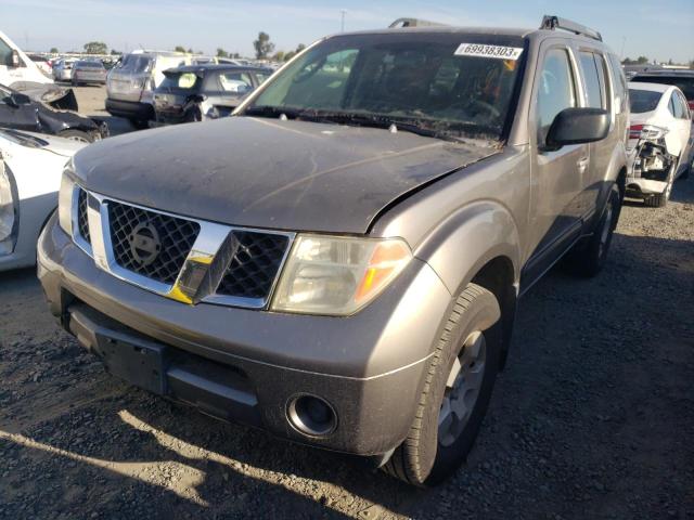 5N1AR18W76C617858 - 2006 NISSAN PATHFINDER LE 灰色 照片 1