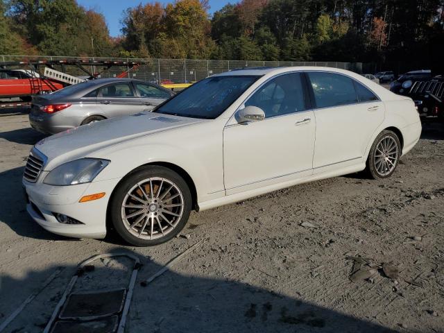 WDDNG86X28A238898 - 2008 MERCEDES-BENZ S 550 4MATIC WHITE photo 1