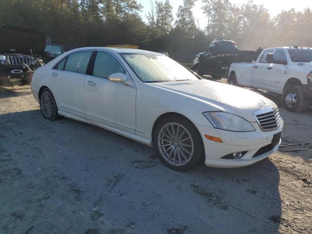 WDDNG86X28A238898 - 2008 MERCEDES-BENZ S 550 4MATIC WHITE photo 4