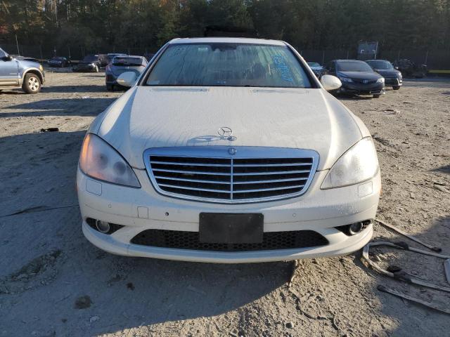 WDDNG86X28A238898 - 2008 MERCEDES-BENZ S 550 4MATIC WHITE photo 5