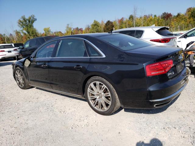 WAUR2AFD3DN014613 - 2013 AUDI A8 L QUATTRO BLACK photo 2