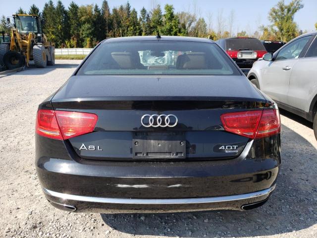 WAUR2AFD3DN014613 - 2013 AUDI A8 L QUATTRO BLACK photo 6