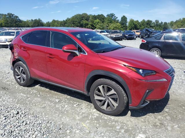 JTJYARBZ9K2136678 - 2019 LEXUS NX 300 BASE RED photo 4