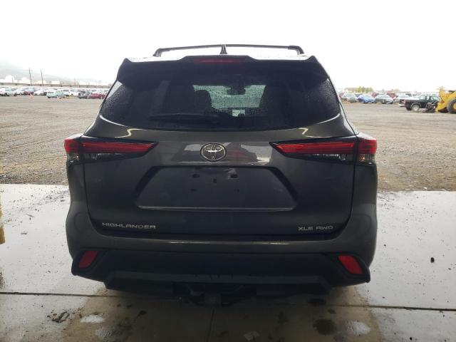 5TDHZRBH3NS256802 - 2022 TOYOTA HIGHLANDER XLE Qara foto 6