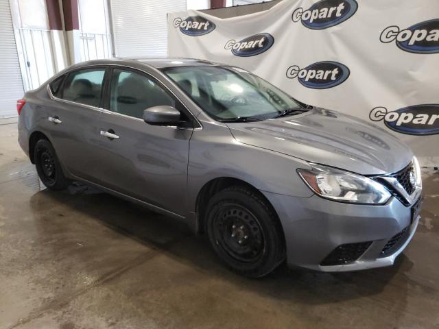 3N1AB7AP8HY382317 - 2017 NISSAN SENTRA S GRAY photo 4