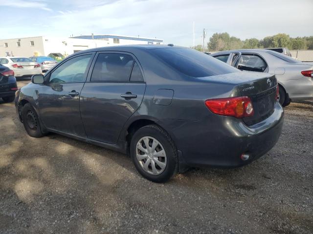 2T1BU4EE4AC325489 - 2010 TOYOTA COROLLA BASE Gris photo 2