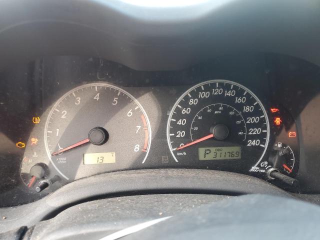 2T1BU4EE4AC325489 - 2010 TOYOTA COROLLA BASE Gris photo 9