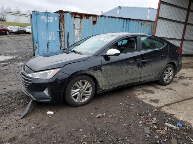 KMHD84LF0KU768912 - 2019 HYUNDAI ELANTRA SEL BLACK photo 1