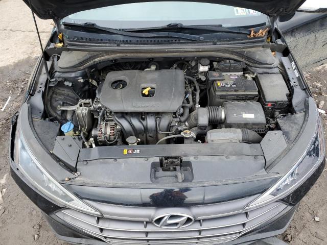 KMHD84LF0KU768912 - 2019 HYUNDAI ELANTRA SEL BLACK photo 11