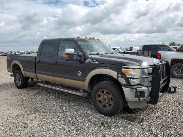 1FT8W3BT5DEB57087 - 2013 FORD F350 SUPER DUTY BROWN photo 1