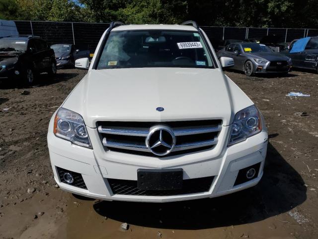 WDCGG5GB9CF910465 - 2012 MERCEDES-BENZ GLK 350 WHITE photo 5