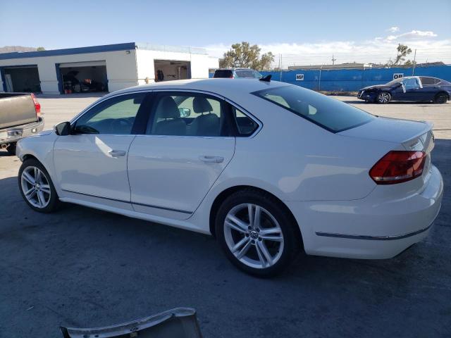 1VWCV7A35FC107498 - 2015 VOLKSWAGEN PASSAT SEL WHITE photo 2