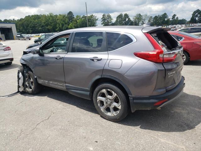 7FARW1H85JE013601 - 2018 HONDA CR-V EXL GRAY photo 2