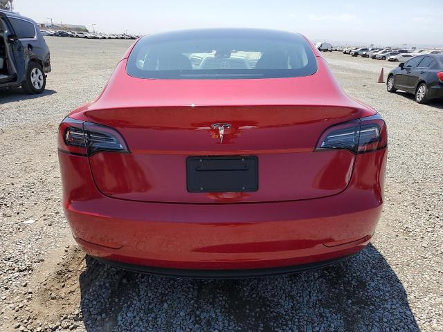 5YJ3E1EA2PF666004 - 2023 TESLA MODEL 3 MAROON photo 6
